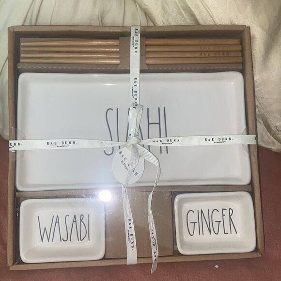 NWT! “Sushi 🍱 Dishes Set” by Rae Dunn - Picture 3 of 8